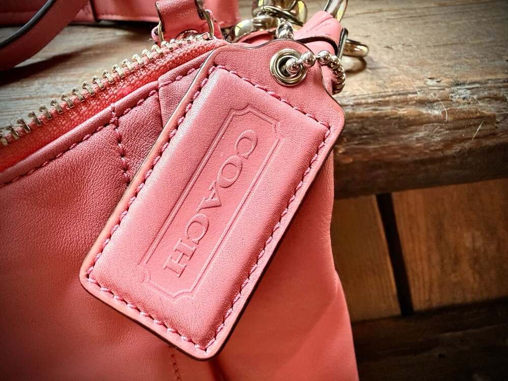 Coach Kristin Pink Y2K Leather Hobo Shoulder Bag - Picture 3 of 12